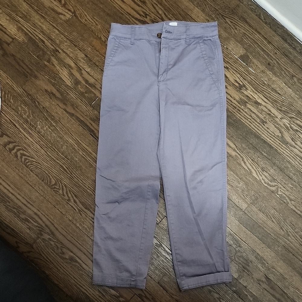 GAP Gray Chinos Classic Straight-Leg